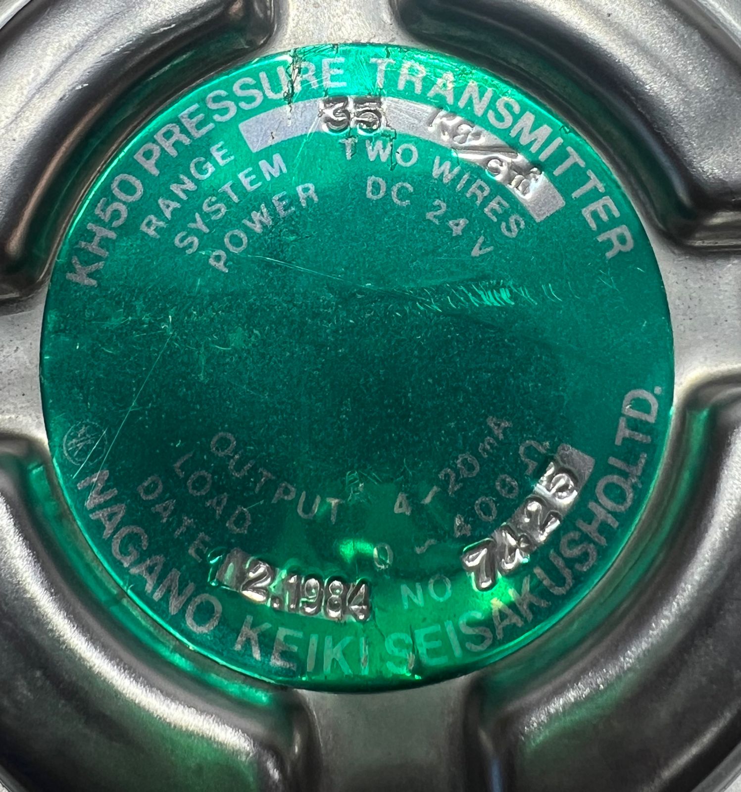 Nagano Keiki Kh50 Pressure Transmitter 35 kg/cm2 thumbnail