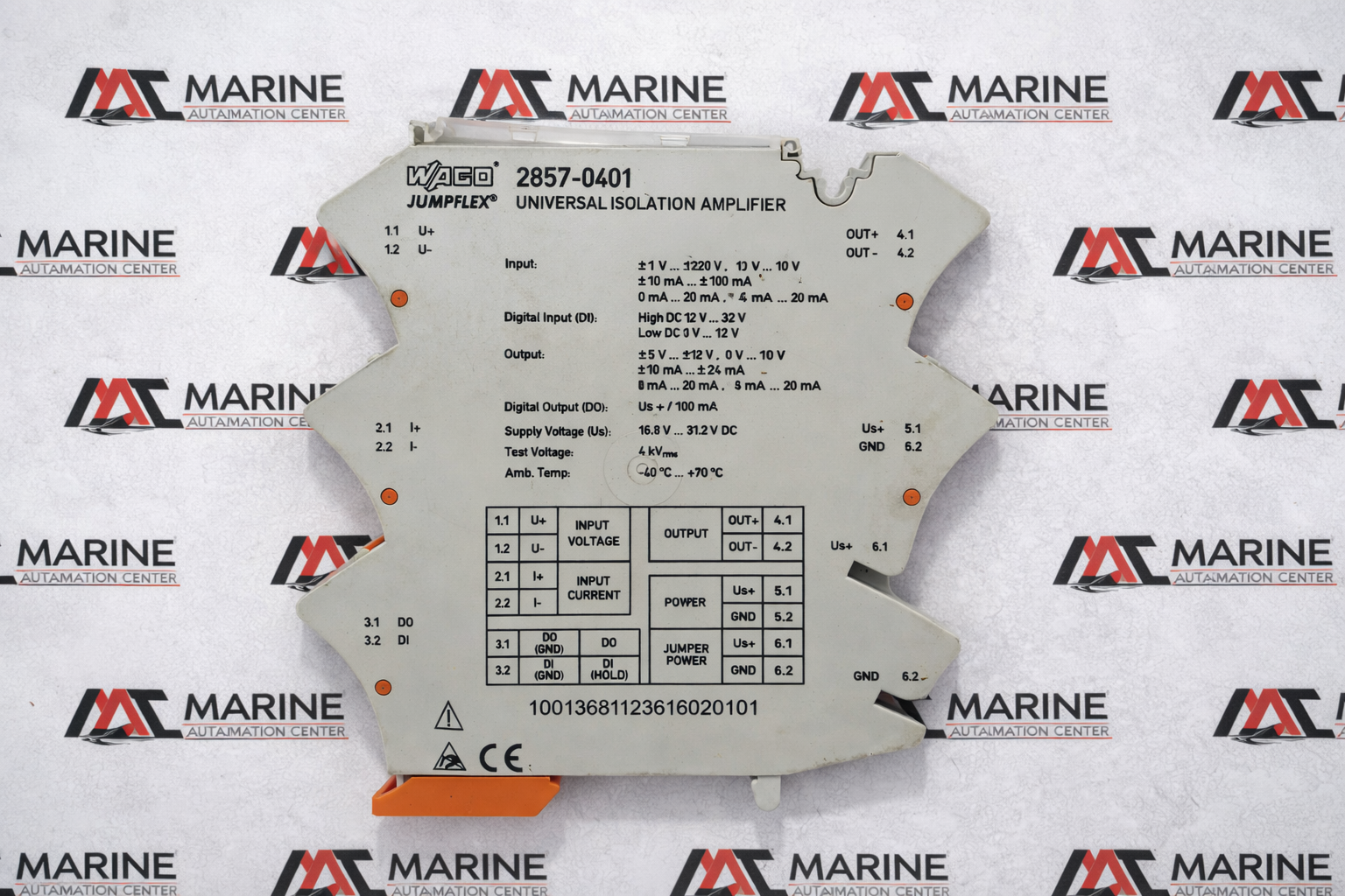 Wago 2857-0401 Universal Isoaltion Amplifier 4kvrms thumbnail
