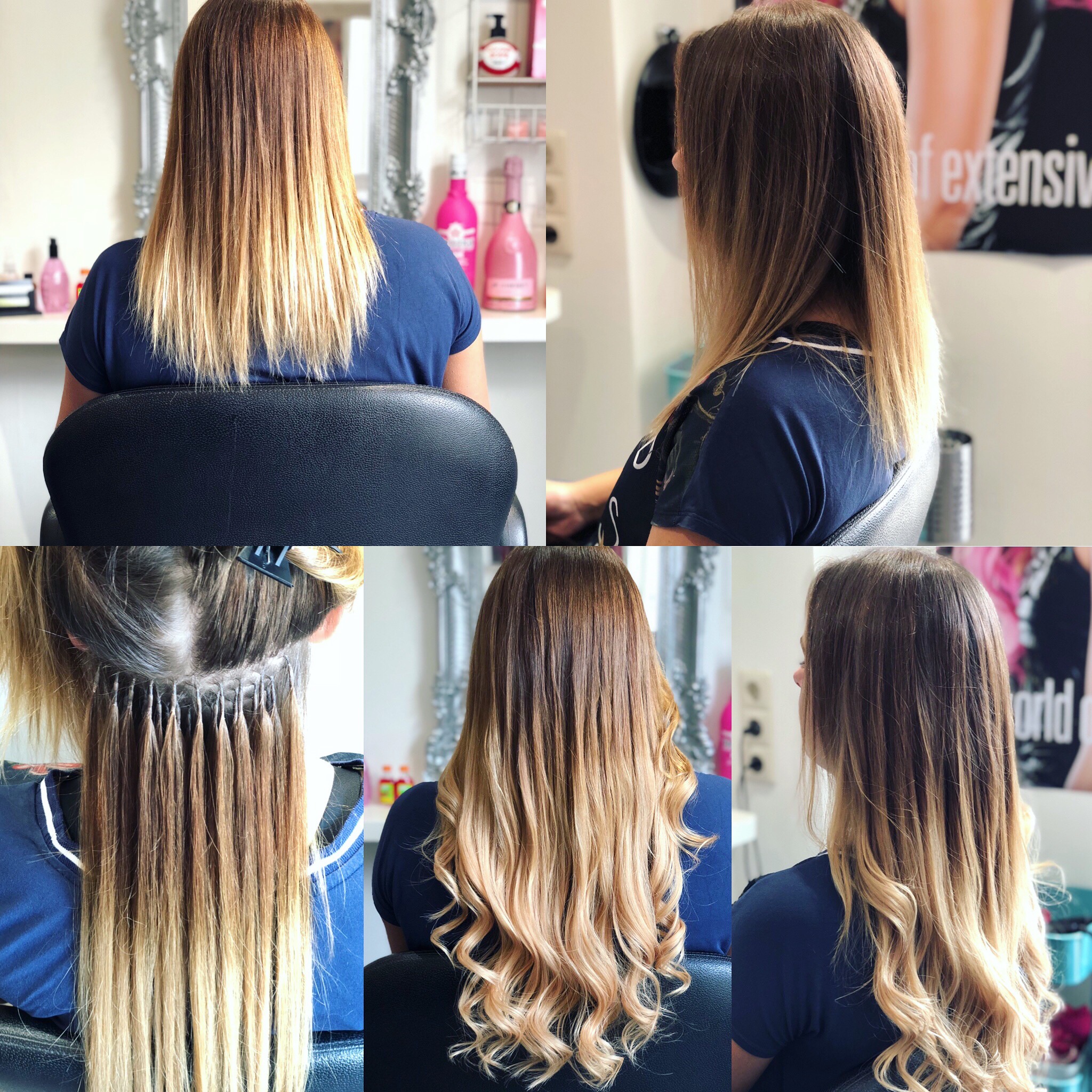 Hairextensions resultaat