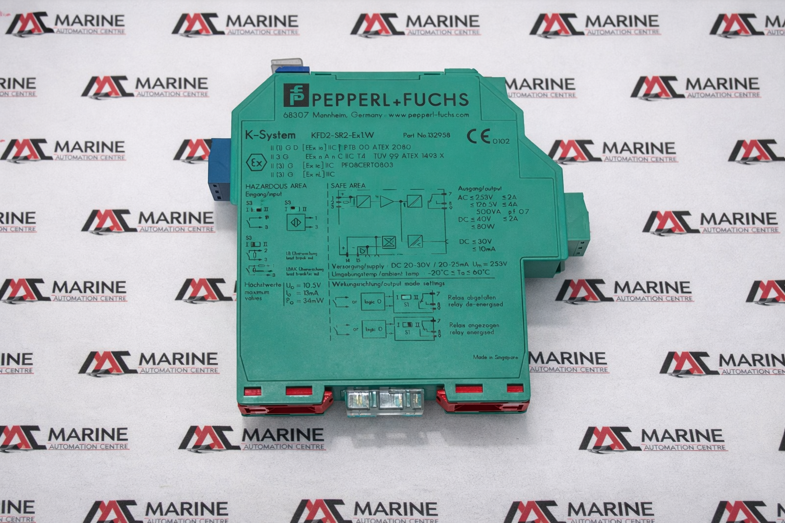 Pepperl+fuchs Kfd2-sr2-ex1.w Switch Amplifier 132958 thumbnail