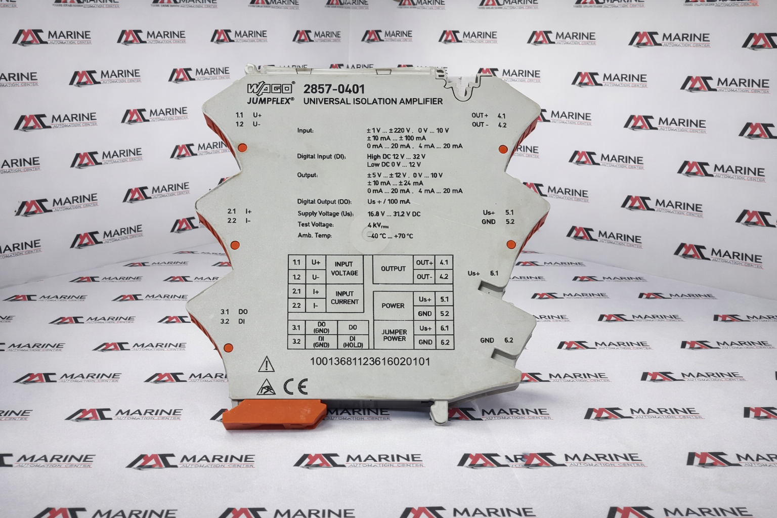 Wago 2857-0401 Universal Isoaltion Amplifier 4kvrms