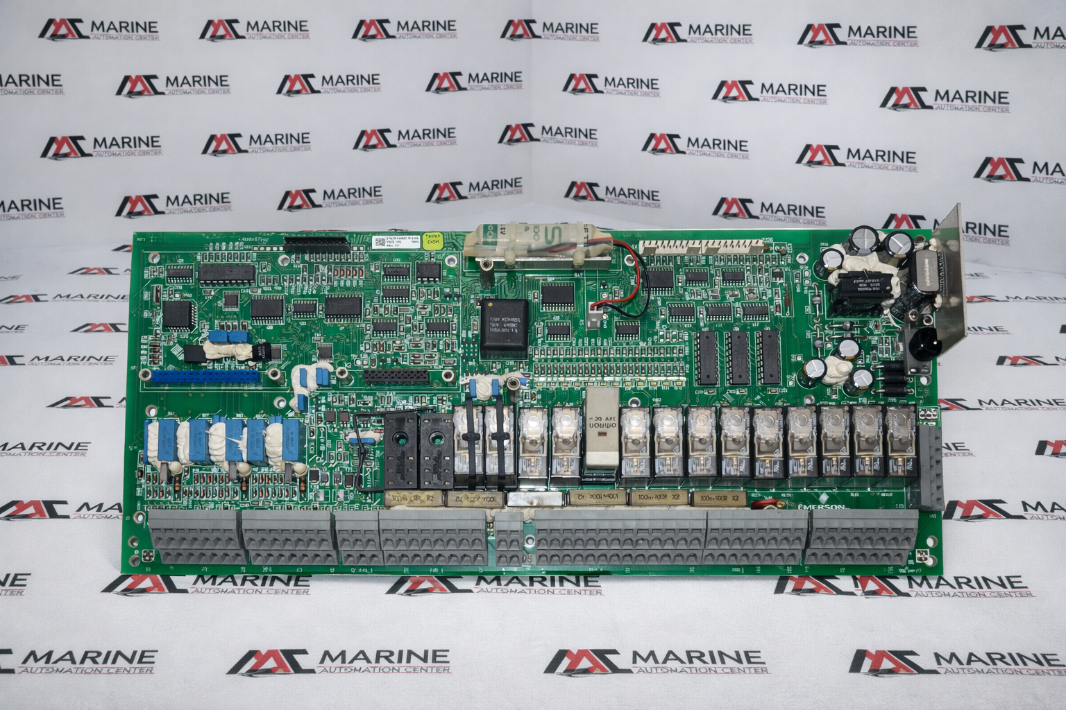 Emerson AAZ791210214140186 PCB Relay Board thumbnail