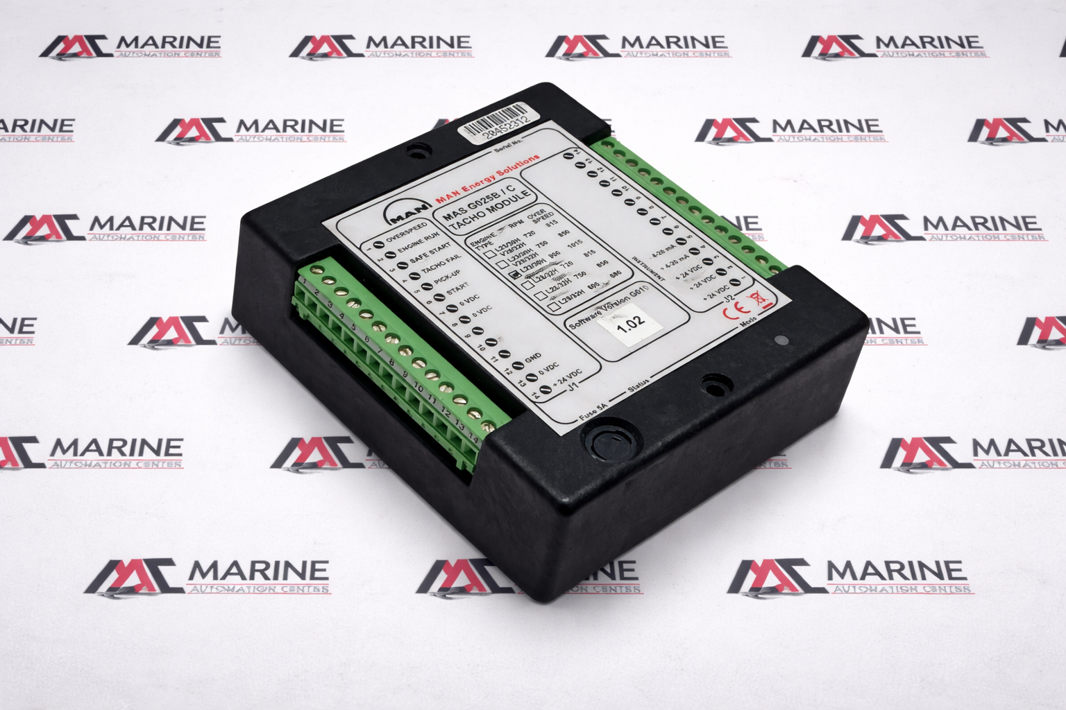 Man Energy Solution Mas G025B/C Tacho Module thumbnail