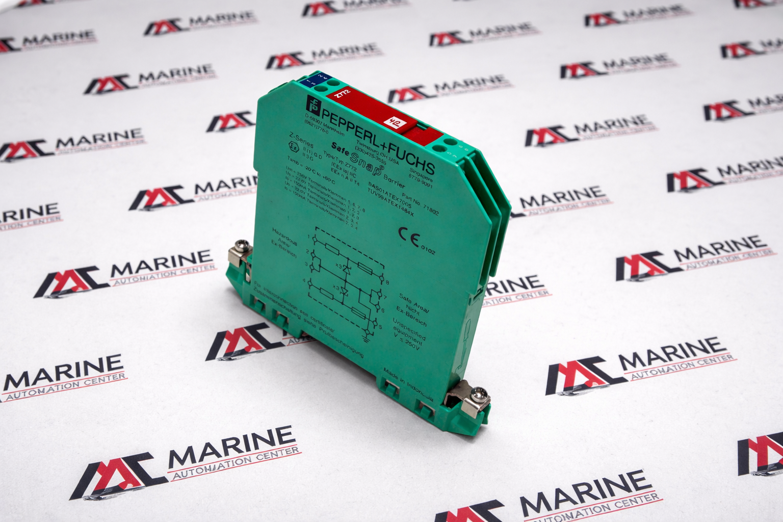 Pepperl+Fuchs Z772 Safe Snap Barrier Z-Series 71802 thumbnail