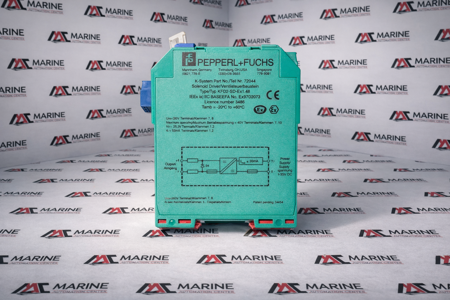 Pepperl+Fuchs KFD2-SD-Ex1.48 Solenoid Driver 72044 thumbnail