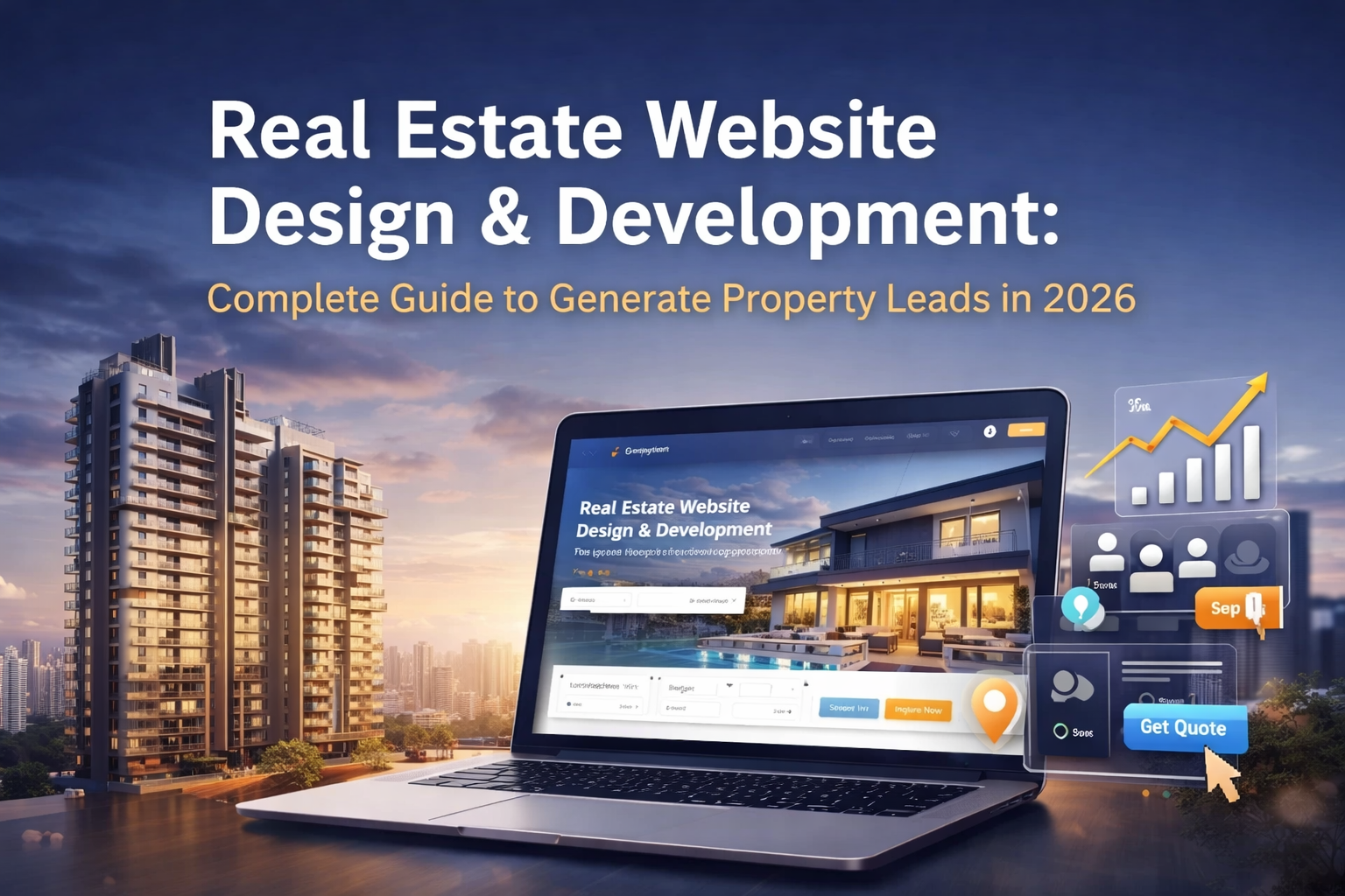 Real Estate Website Design & Development | Generate Property