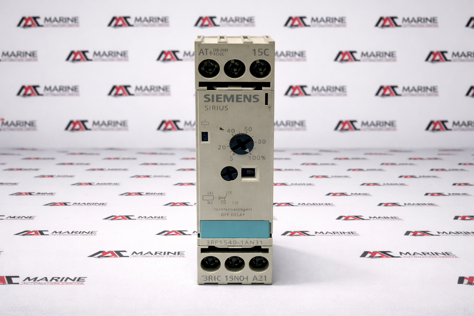 Siemens SIRIUS 3RP1540-1AN31 Time Relay | Off Delay Timer thumbnail