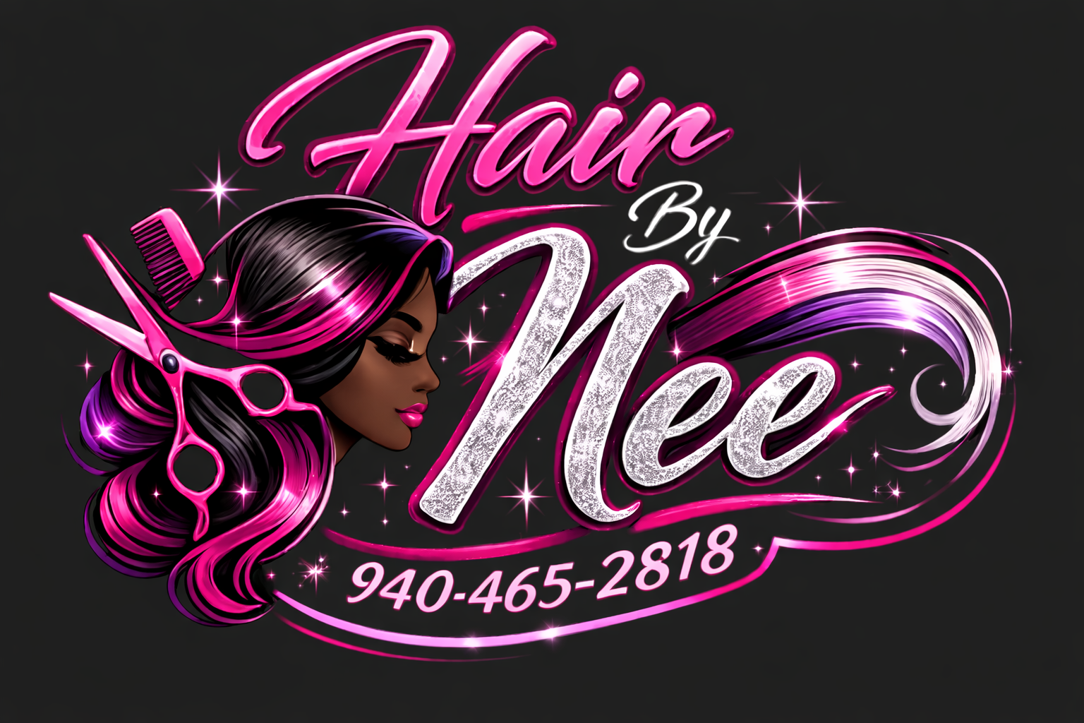 Hair By Nee Logo