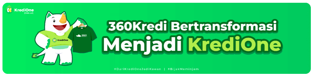 360Kredi Bertransformasi Menjadi KrediOne