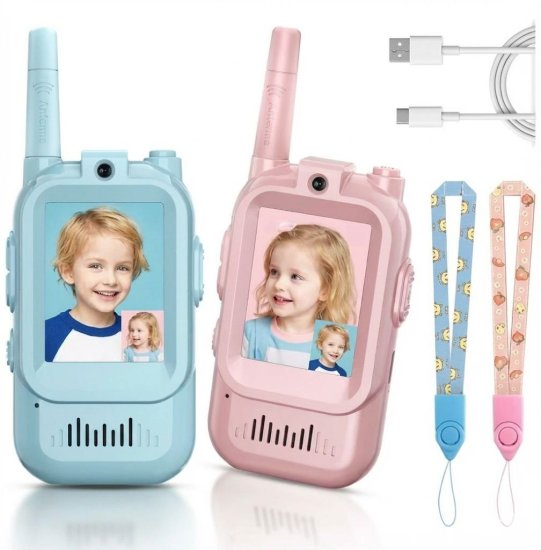 Kids Video Walkie Talkie Set