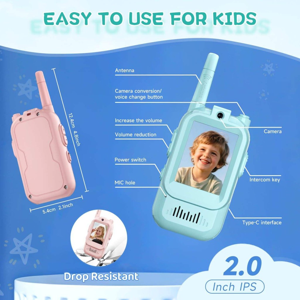 Kids Video Walkie Talkie Set 2