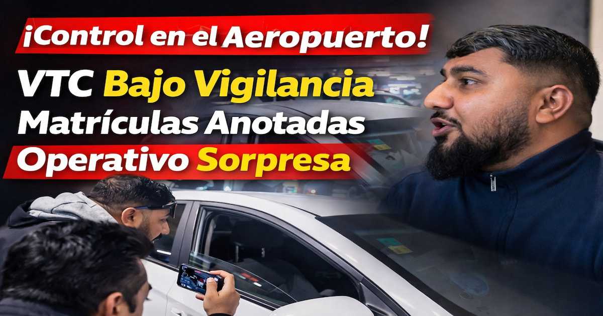 Bilal intensifica controles en el aeropuerto: matrículas anotadas y presión contra VTC ilegales en Barcelona