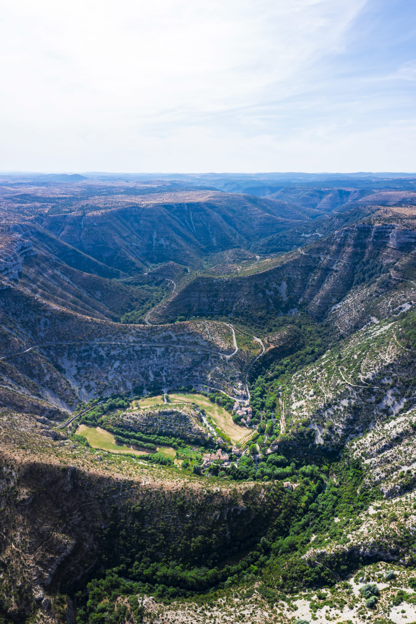 Navacelles hiking trail