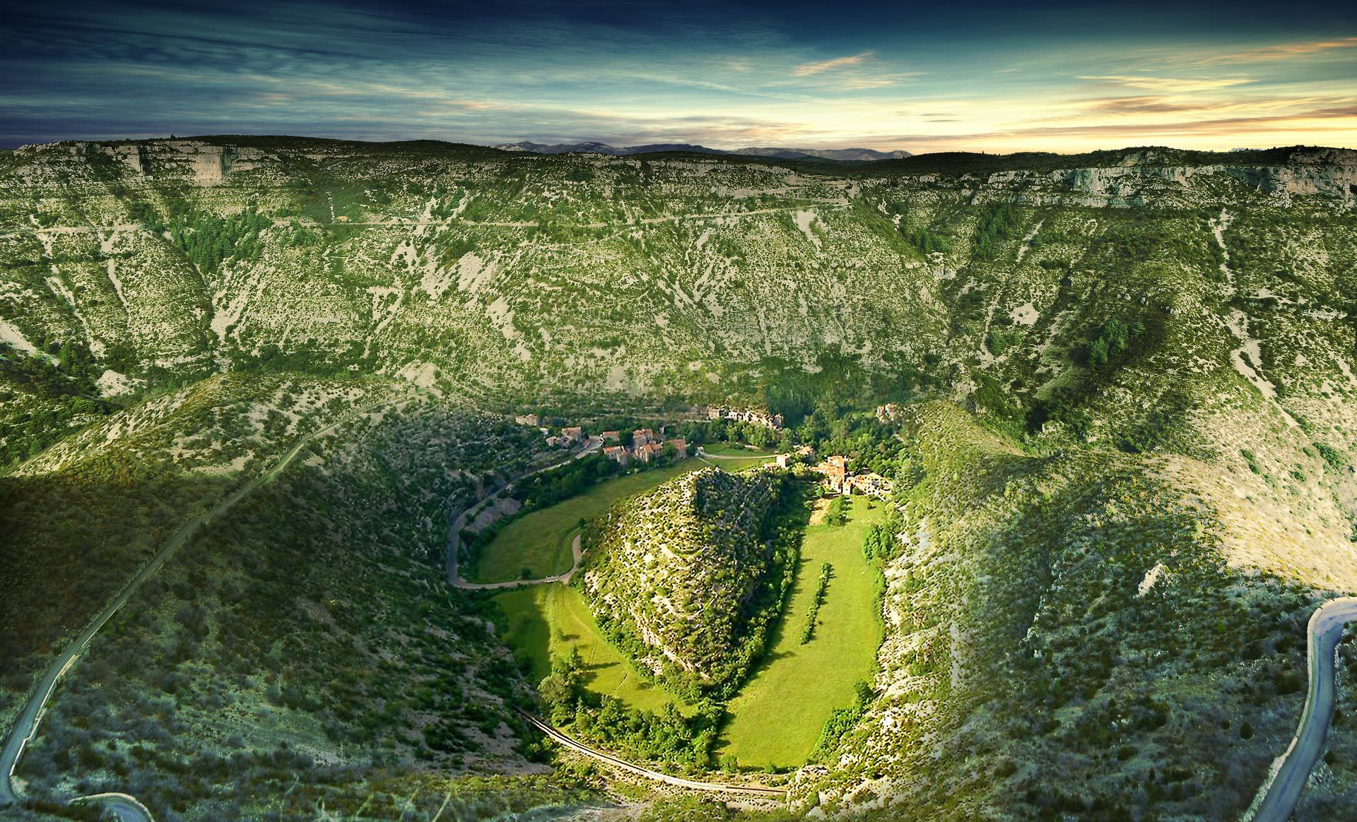 Panorama Cirque de Navacelles
