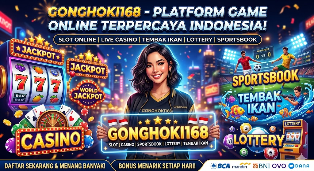 GONGHOKI168: CARI BANDAR SLOT MPO GACOR DISITUS SLOT GACOR AMAN DAN TERPERCAYA 24/7 NONSTOP