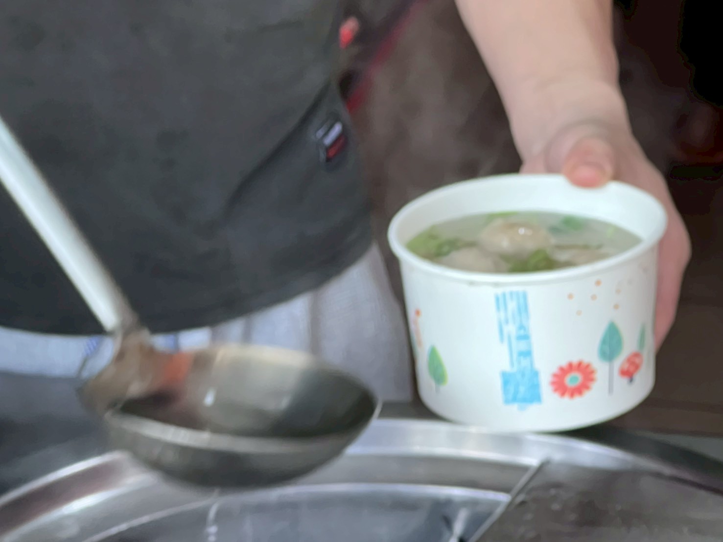 熱騰騰的湯品