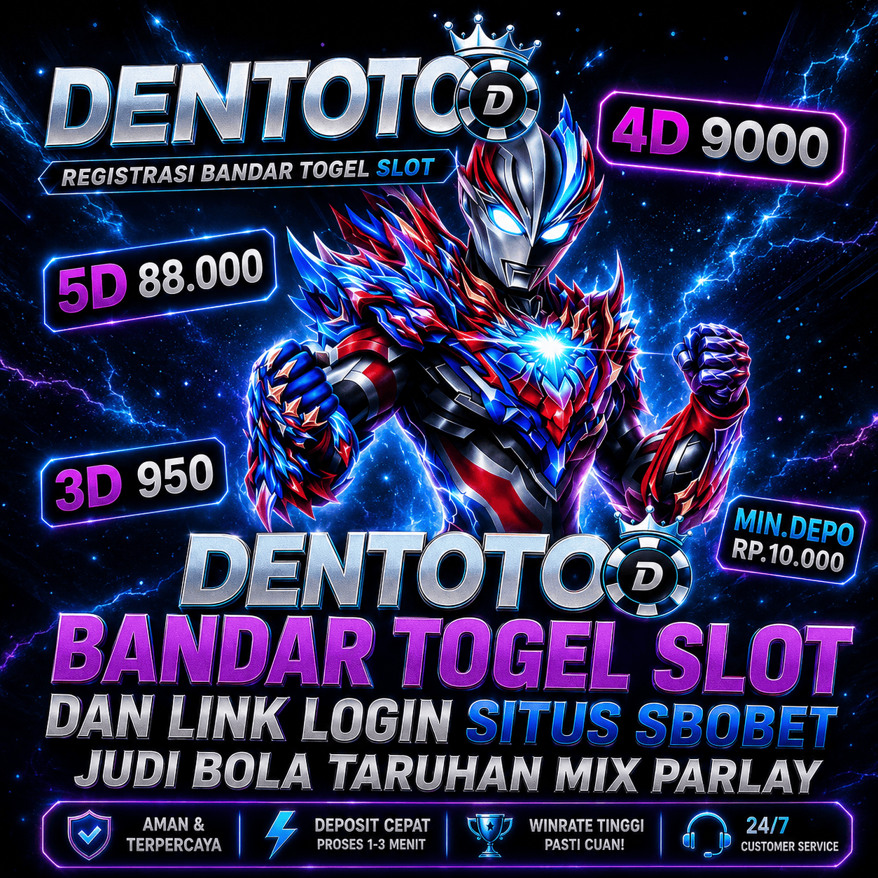 DENTOTO ⚡ Petir Menyambar Bandar Togel Slot Dan Link Login Situs Toto Slot Gacor