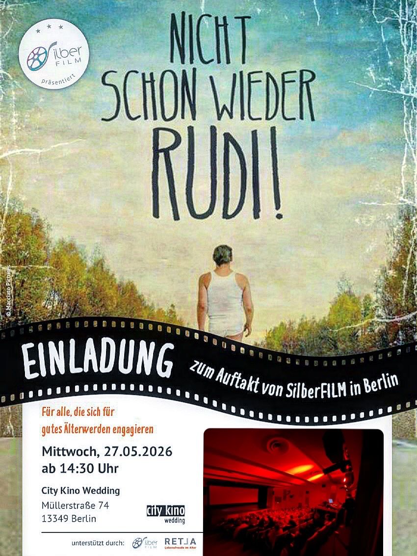 NICHT SCHON WIEDER RUDI! präsentiert von SILBERFILM , mit Begrüßung und anschließend Gespräch mit Matthias Brenner!