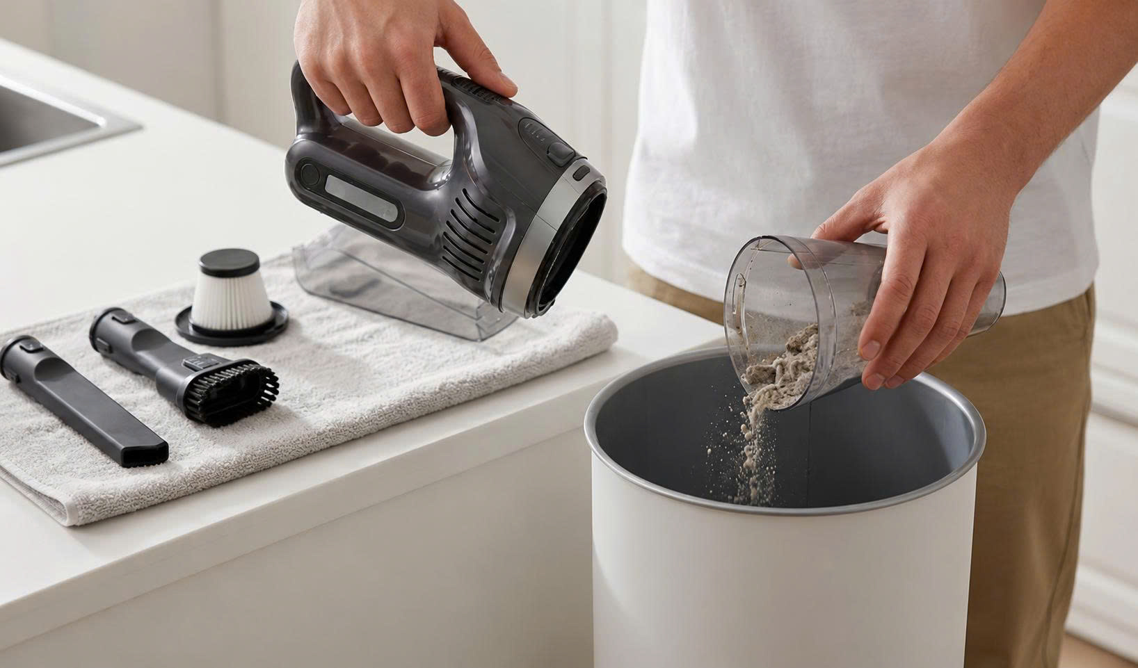 Vệ sinh máy hút bụi sau khi sử dụng