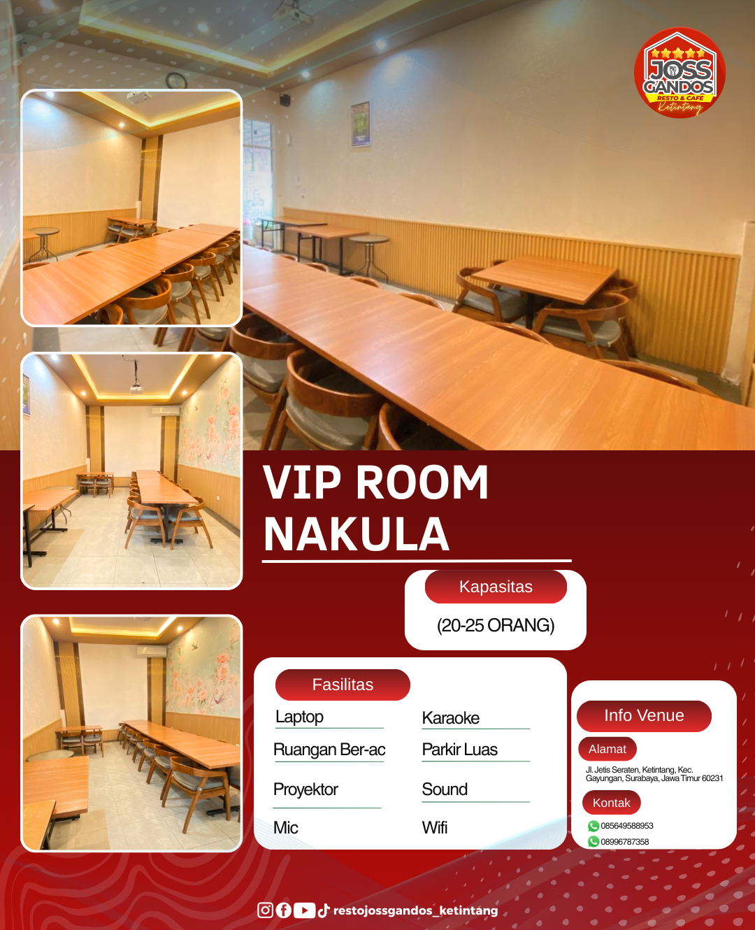 ROOM NAKULA (VIP)