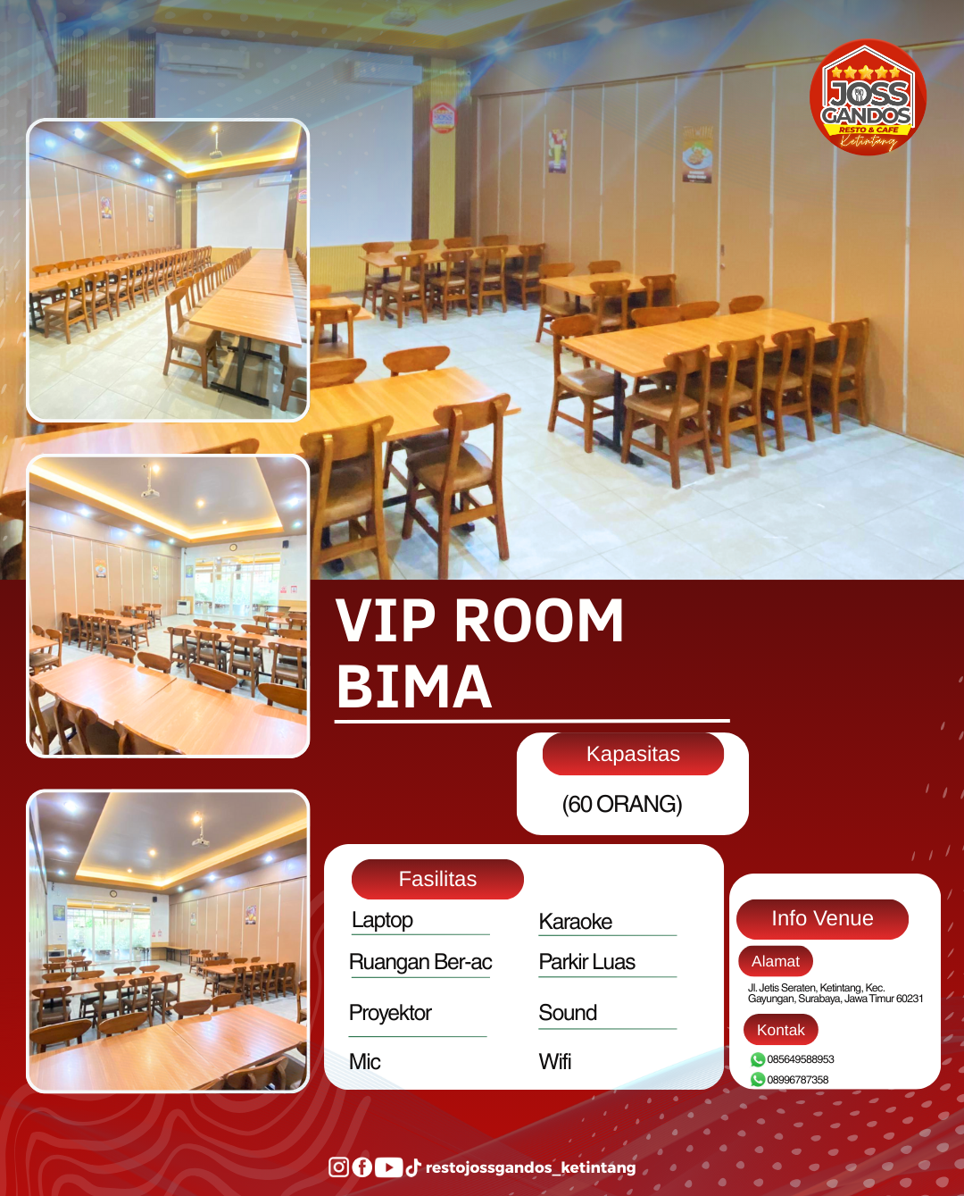 ROOM BIMA (VIP)