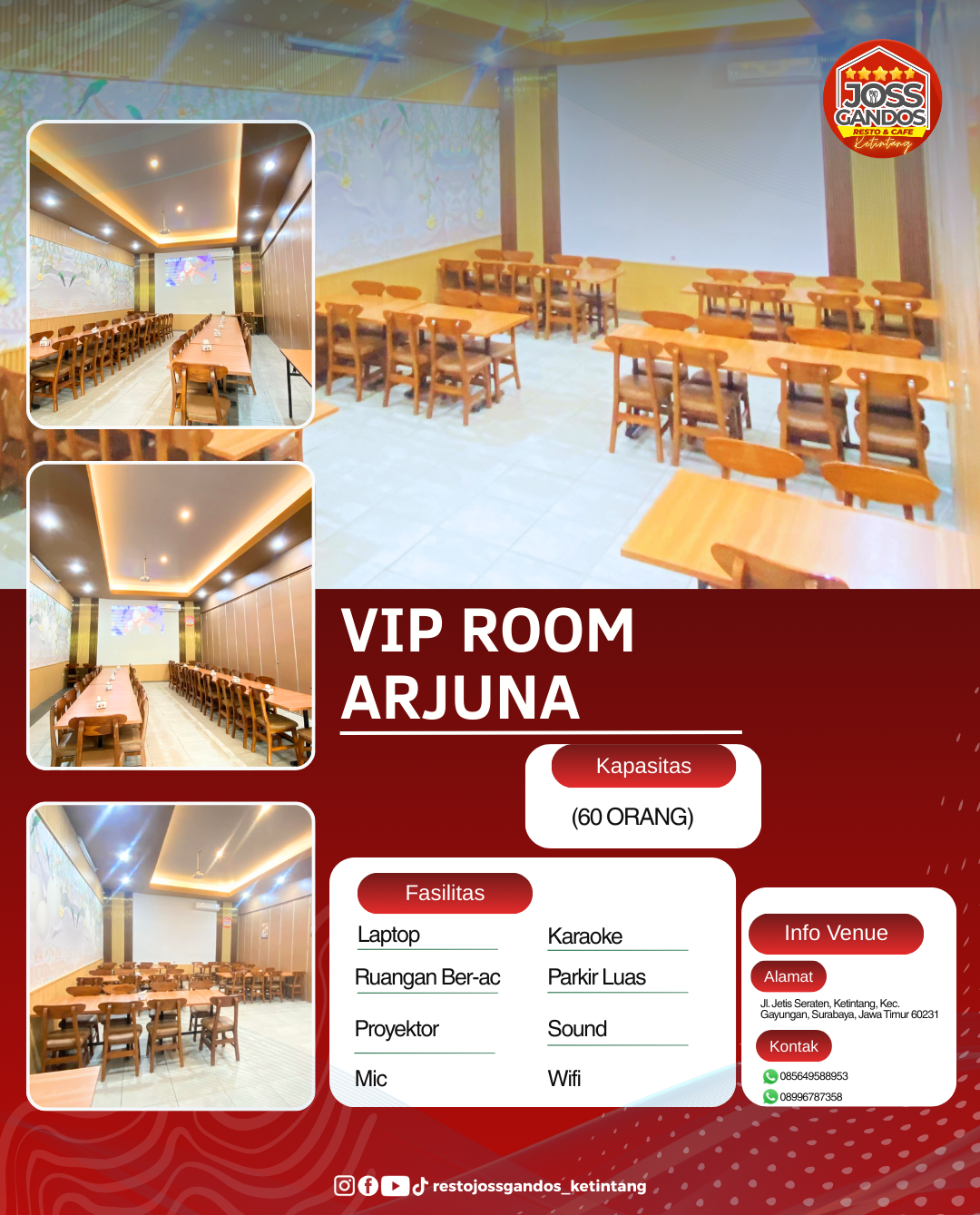 ROOM ARJUNA (VIP)