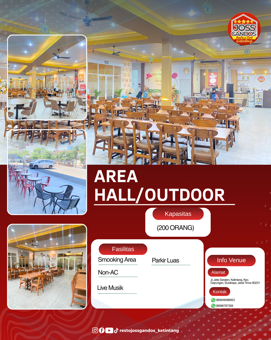 AREA HALL & OUTDOOR