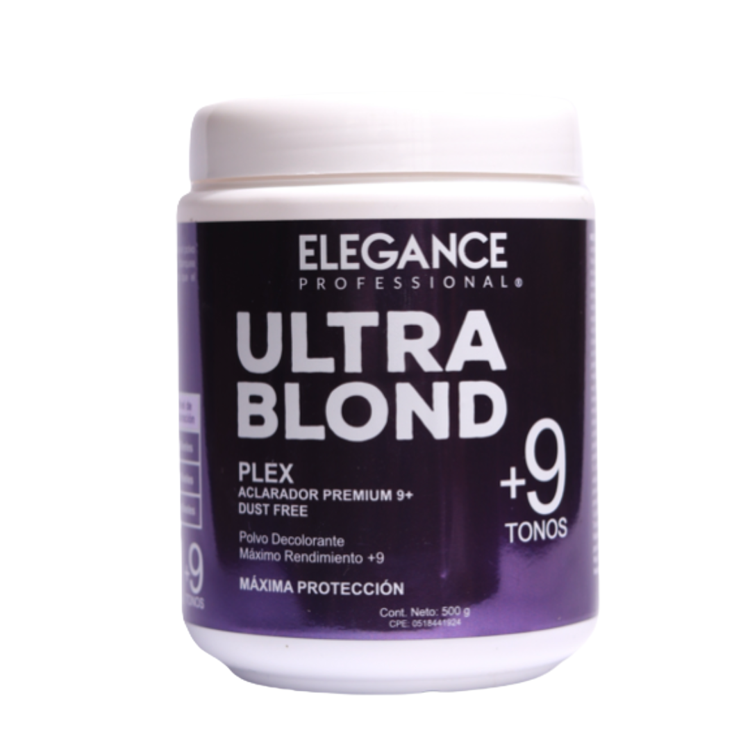 Elegance Professional Ultra Blond Polvo Decolorante +9 Tonos