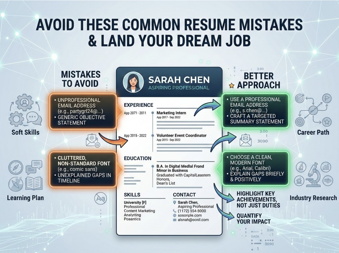 Avoid These Common Resume Mistakes & Land Your Dream Job