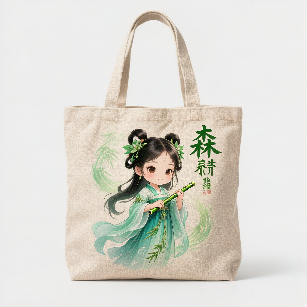 森小艺帆布袋