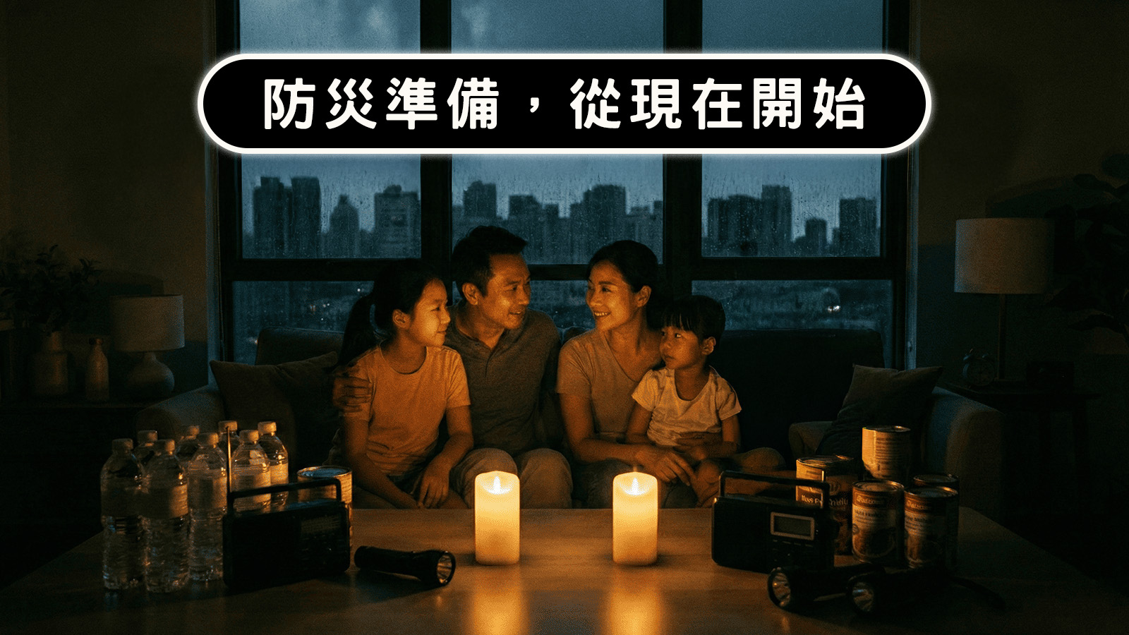 防災準備從現在開始