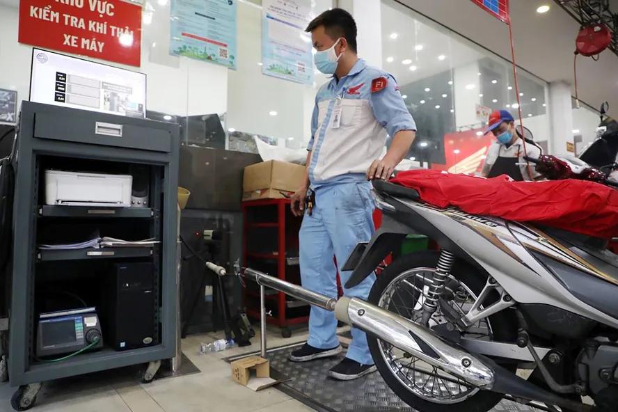 Áp dụng kiểm định khí thải xe máy từ năm 2026