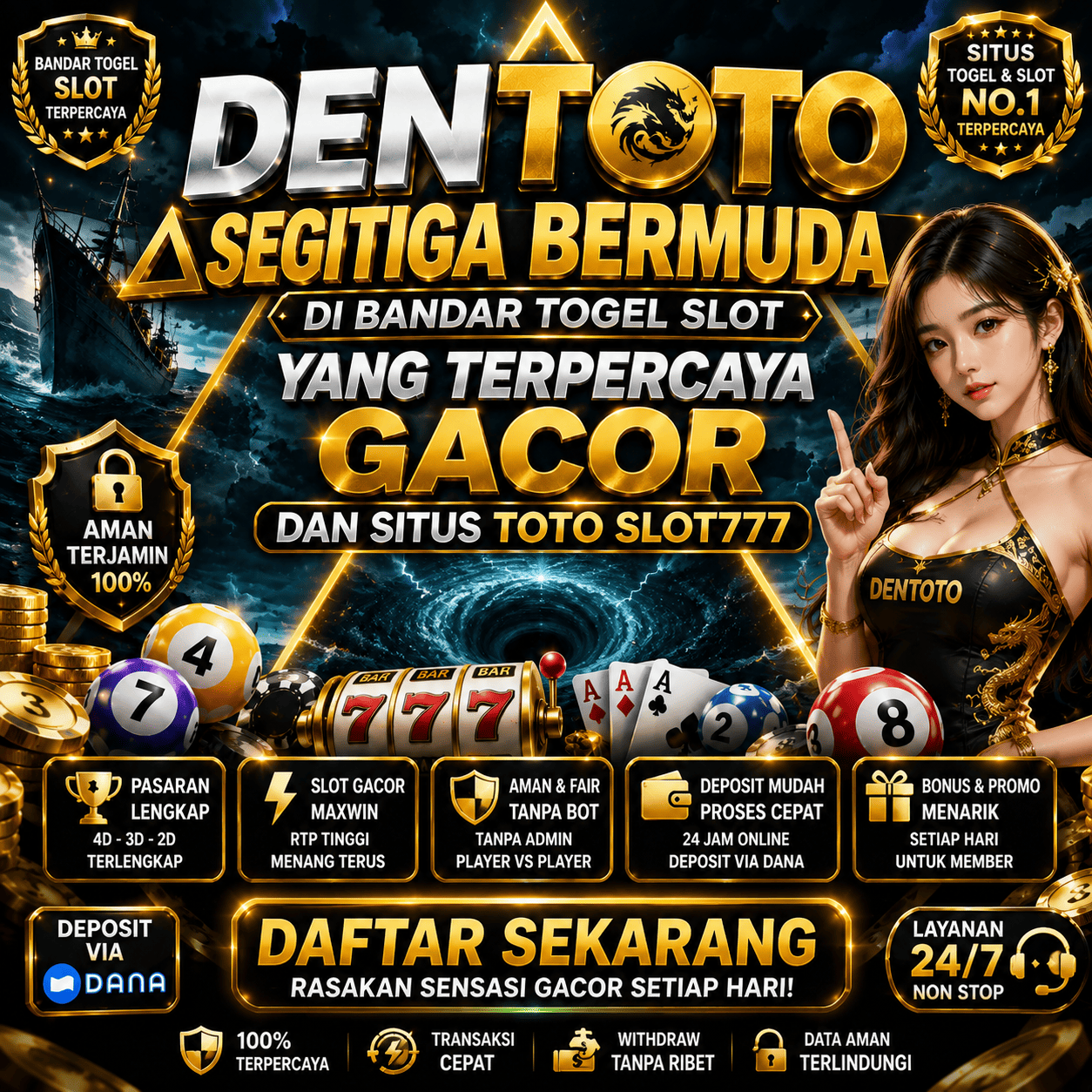 DENTOTO ⟁ Segitiga Bermuda Di Bandar Togel Slot Yang Terpercaya Gacor Dan Situs Toto Slot777 - seaplm