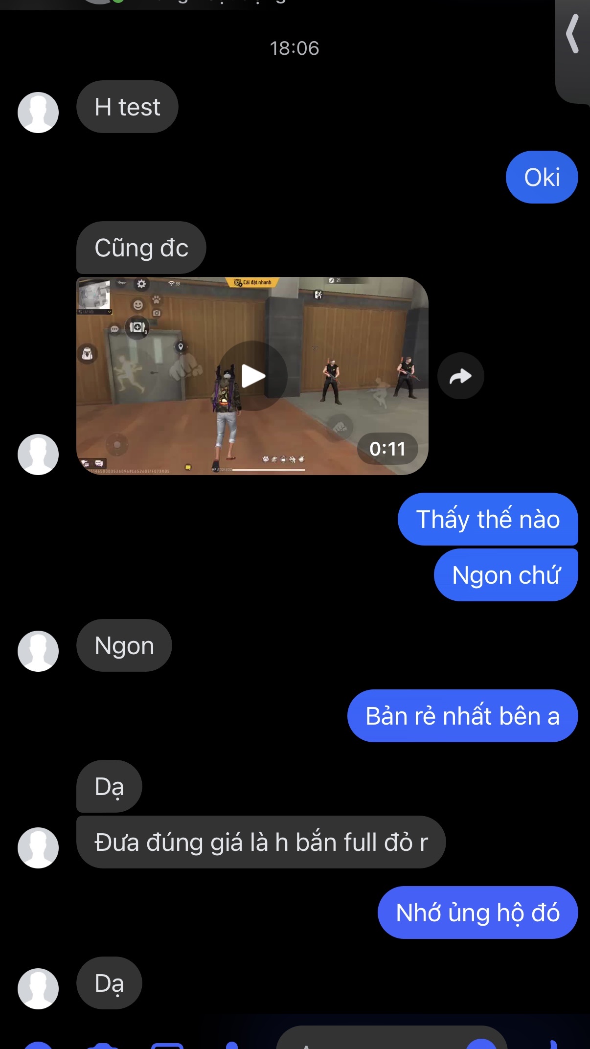 Phản hồi khách hàng 1