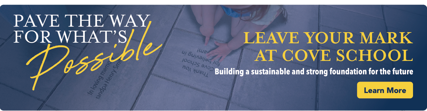 Imagine the Possibilities The campaign for cove's next 75 years. Building a sustainable and strong foundation for the future. Click to support us now