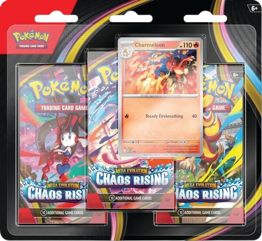 Chaos Rising 3-Pack Blister Charmeleon