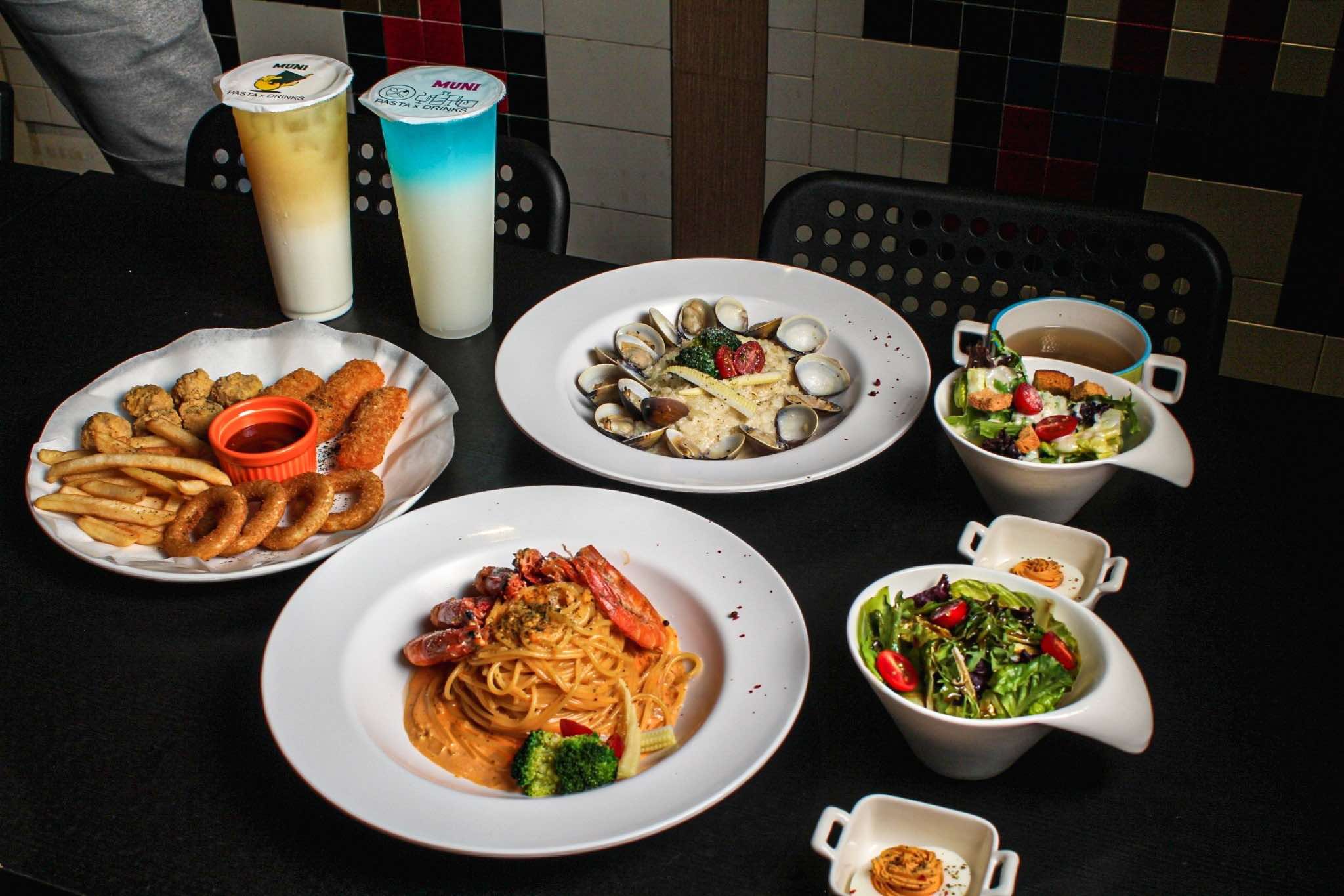 台中東區 MUNI PASTA & DRINKS：主打Q彈麵芯與濃郁青醬的義式餐廳