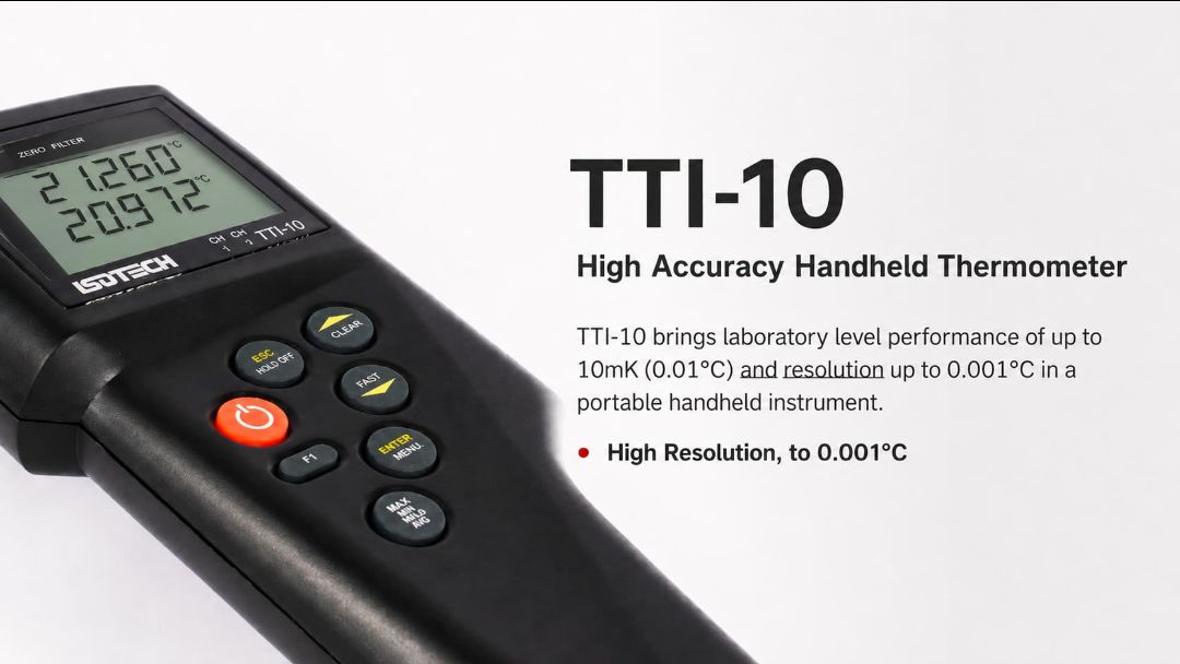 ISOTECH TTI-10 High Accuracy Handheld Thermometer