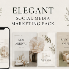 Elegant Social Media Marketing Pack