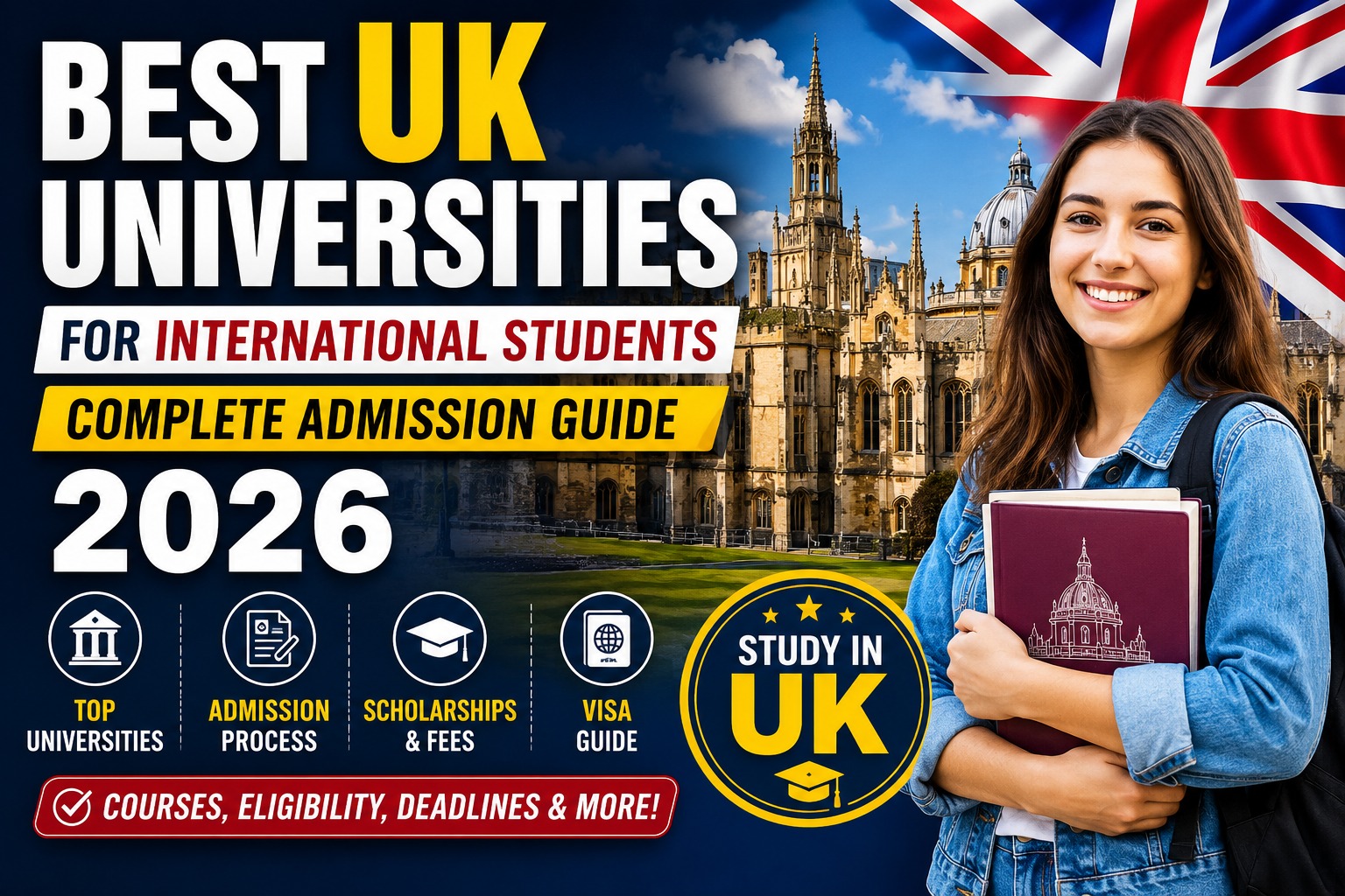 Best UK Universities for International Students: Complete Admission Guide 2026