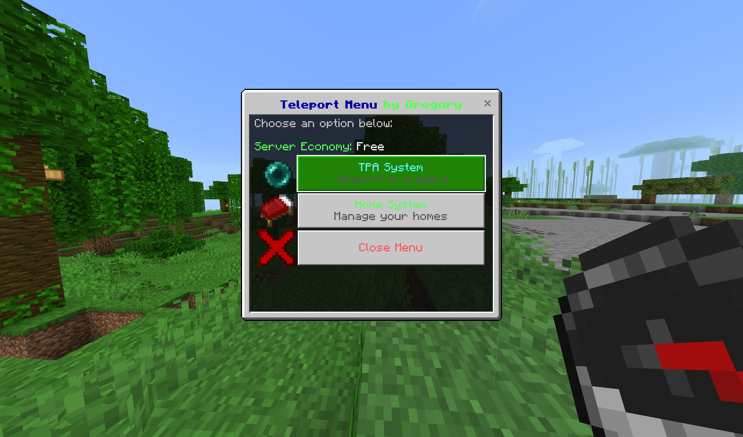 Main interface