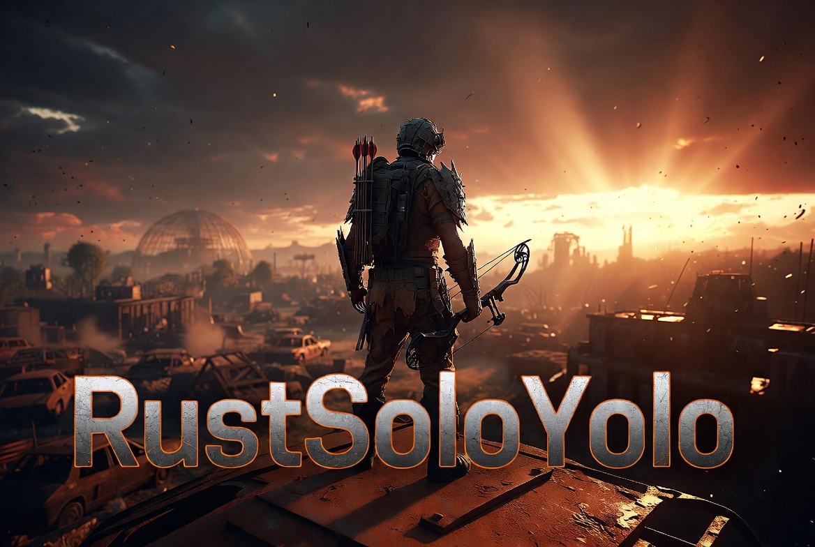 Баннер сервера RustSoloYolo x3 Solo/Duo/Trio/TP/Home