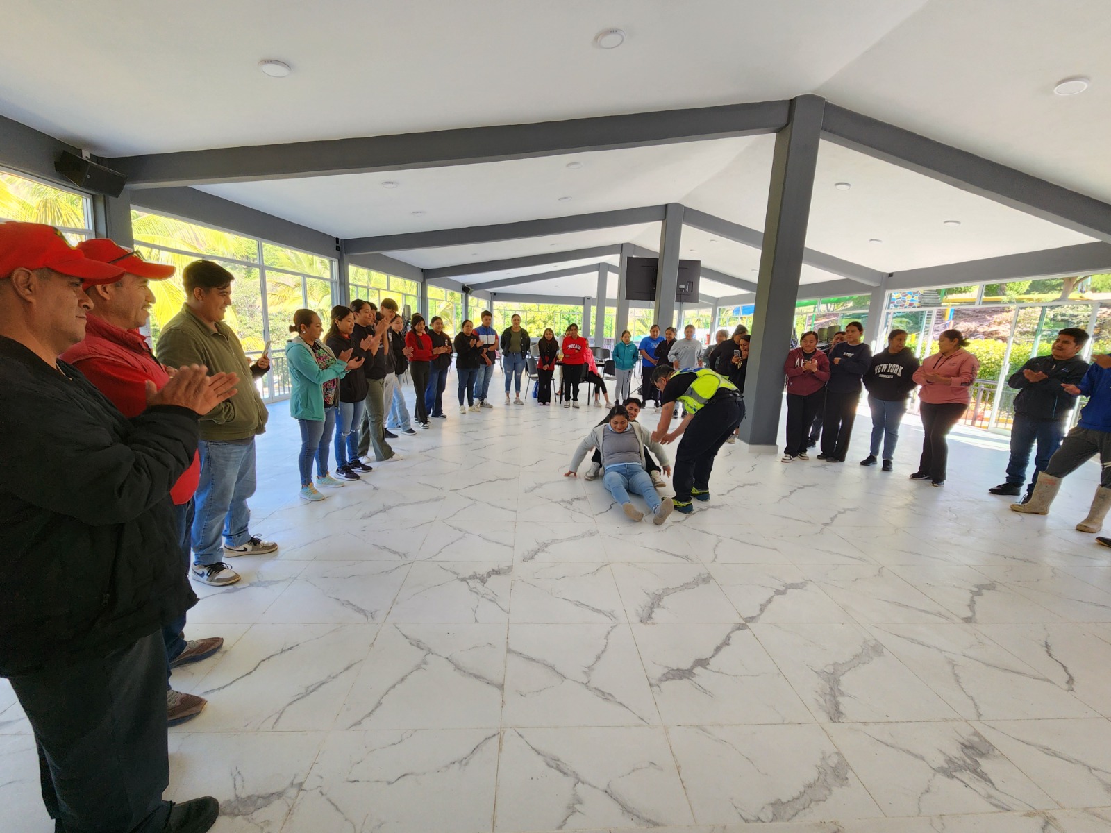 Fotografía de actividades de Protección Civil