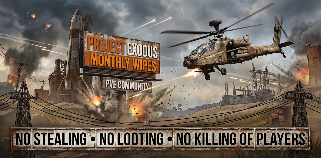 Баннер сервера !Project_Exodus_PVE