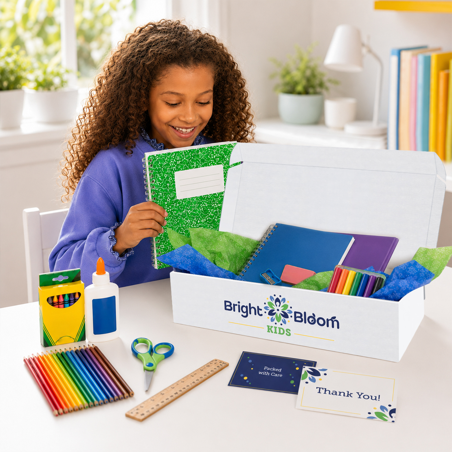 Bright Bloom Kids packaging