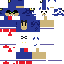 Clone Sonic Minecraft Skin