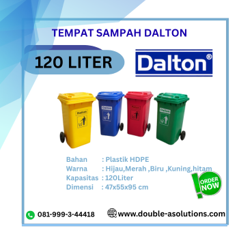 Tempat Sampah Dalton 120 Liter