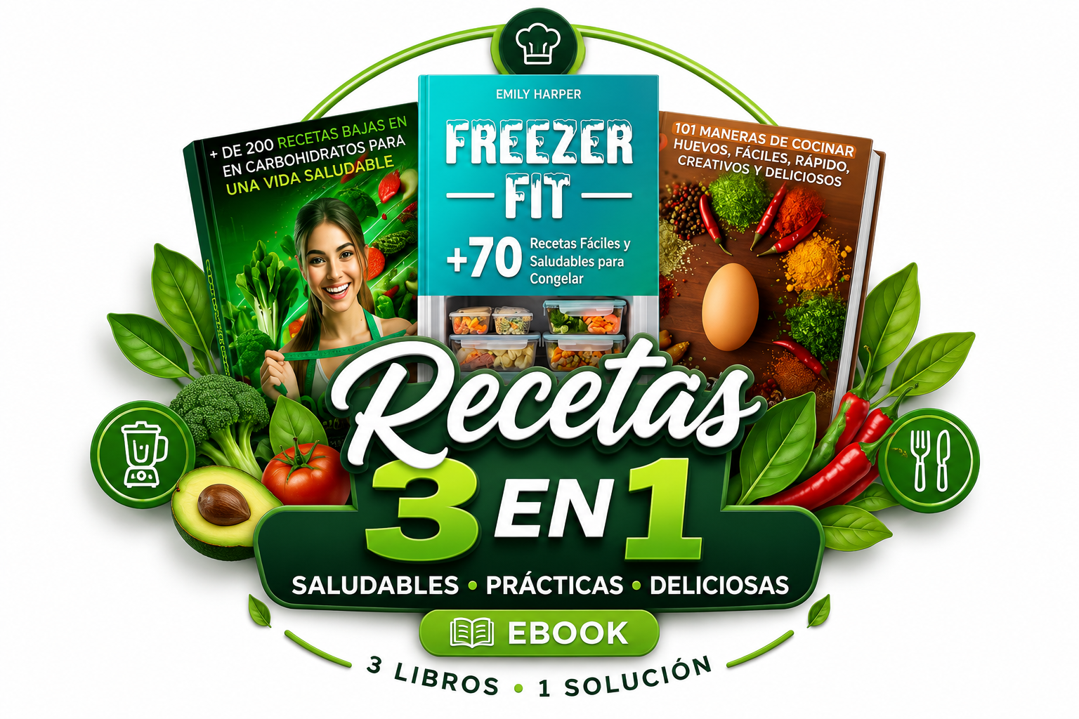 Los 3 ebooks del combo
