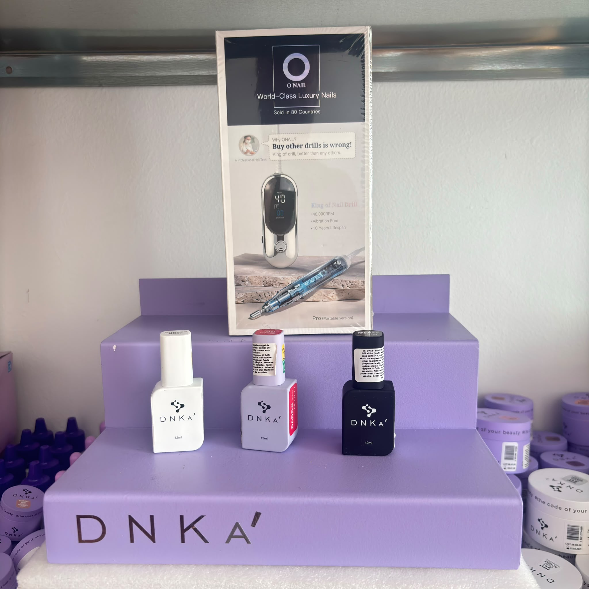 KIT ESMALTES DNKA CON TORNO IA