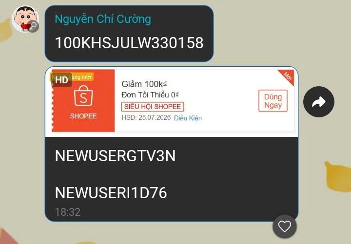 Minh họa bước lưu voucher và đăng ký